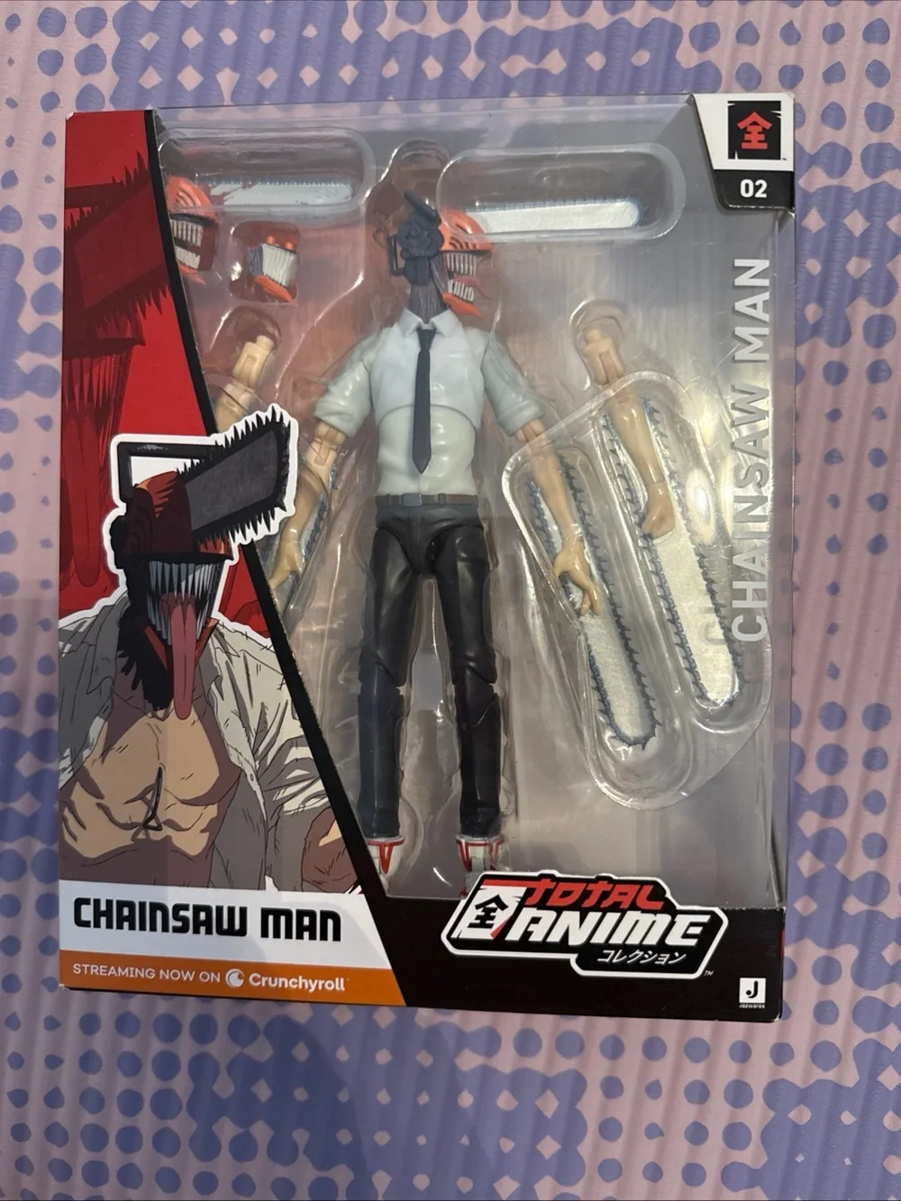 Chainsaw Man Action Figure - White Shirt Black Pants